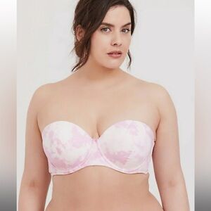 Torrid Strapless Tie Dye Bra